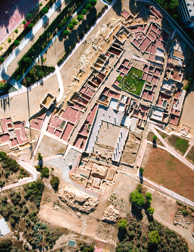 Vista aérea de Lucentum